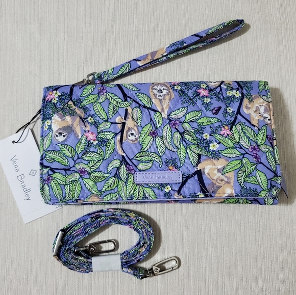 Vera Bradley Bags Vera Bradley Sloth Wallet Crossbody Poshmark